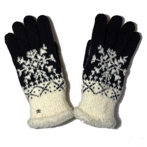 Isotoner Plush Lined Knit Winter Gloves